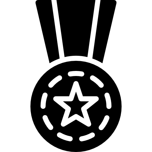 medal Basic Miscellany Fill ikona