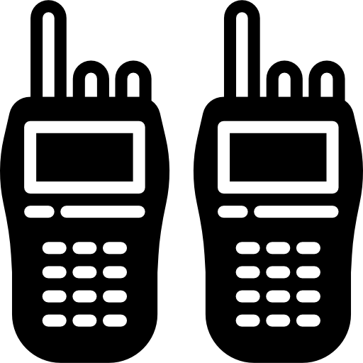 walkie talkie Basic Miscellany Fill icon