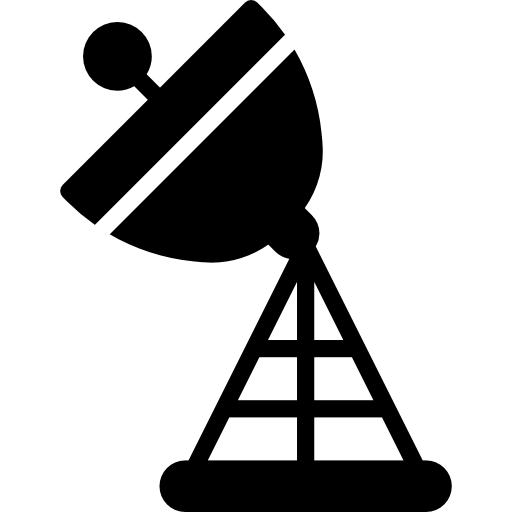 antenna parabolica Basic Miscellany Fill icona