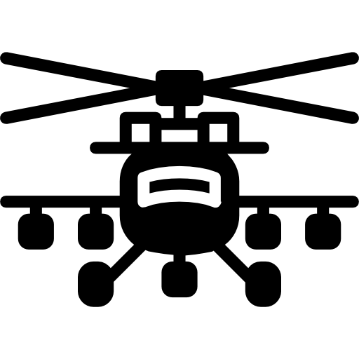 Helicopter Basic Miscellany Fill icon