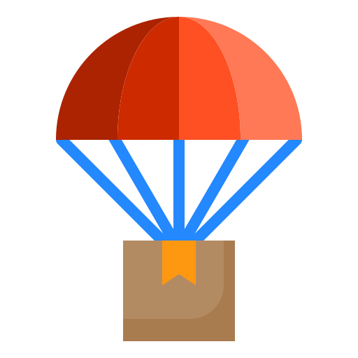 ballon srip Flat icon