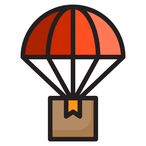 ballon srip Lineal Color icon