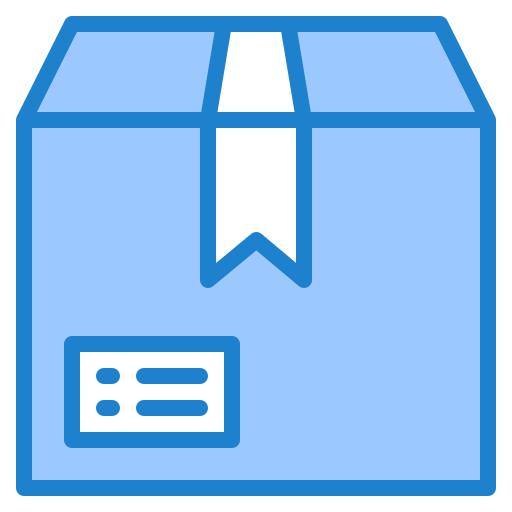 상자 srip Blue icon