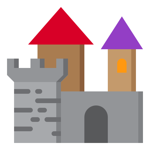 castello srip Flat icona