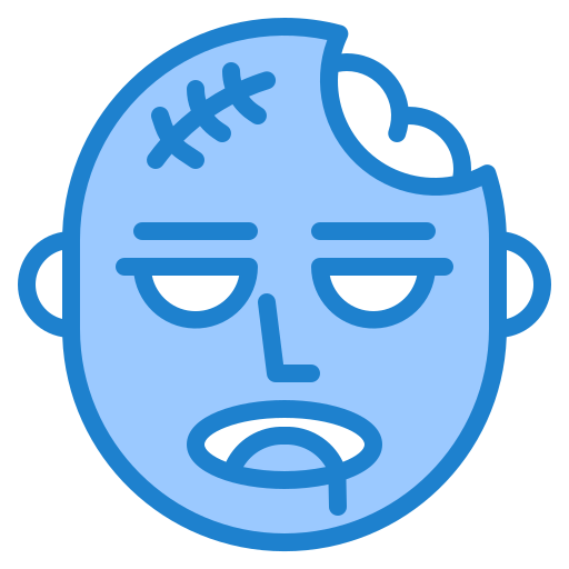Zombie srip Blue icon