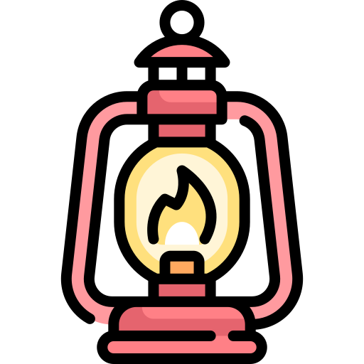lampa naftowa Special Lineal color ikona