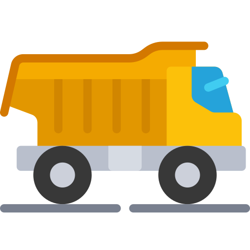 camión de la basura Juicy Fish Flat icono