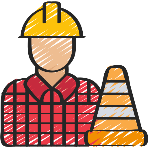 Construction worker Juicy Fish Sketchy icon
