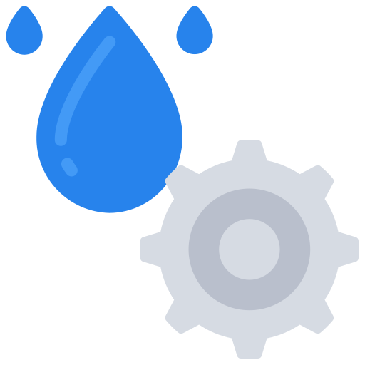 Water droplet Juicy Fish Flat icon