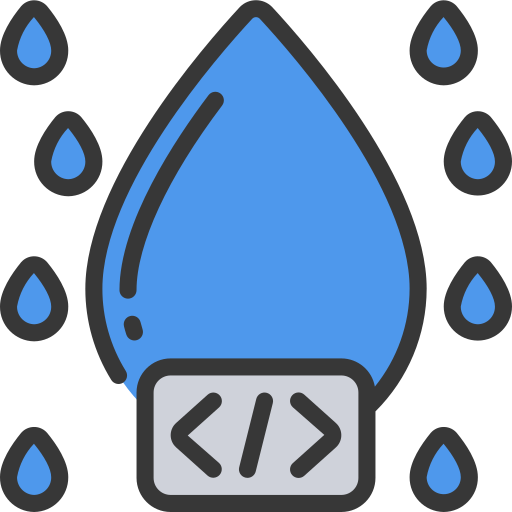 Water drop Juicy Fish Soft-fill icon