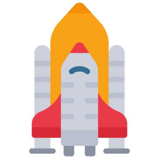 rakete Juicy Fish Flat icon
