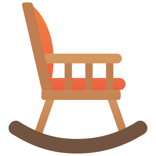 bujane krzesło Amethys Design Flat ikona