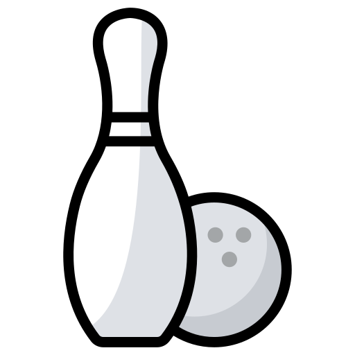 jeu de bowling Generic Outline Color Icône