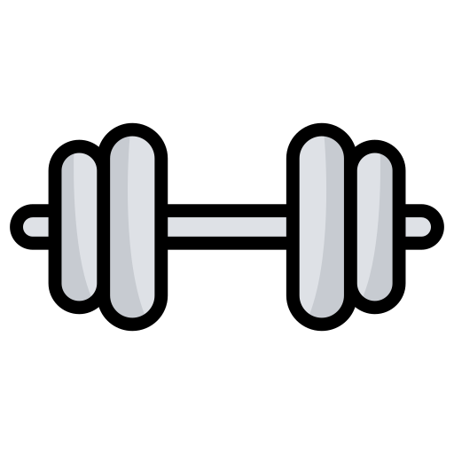 dumbell Generic Outline Color icon