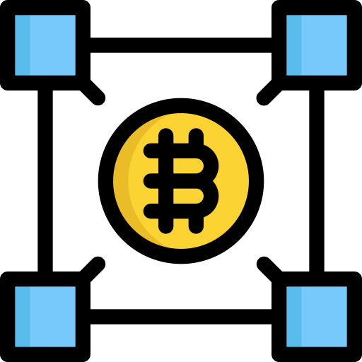 blockchain Generic Outline Color icon