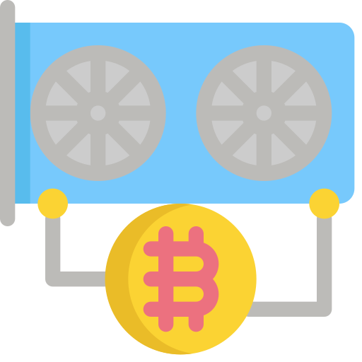 minería bitcoin Generic Flat icono