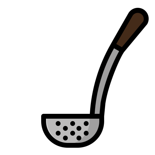 cuchara ranurada Andinur Lineal color icono