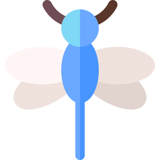 Dragonfly Basic Rounded Flat icon
