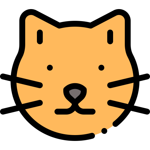 katze Detailed Rounded Lineal color icon