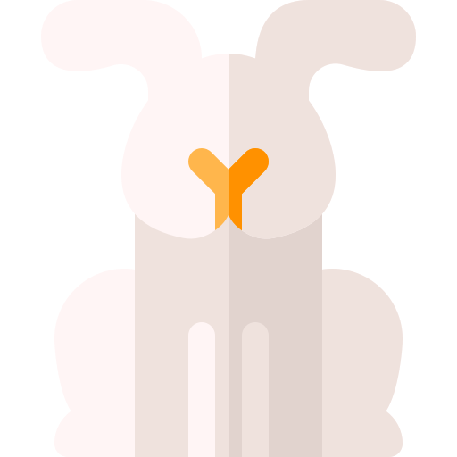 Hare Basic Rounded Flat icon