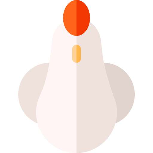치킨 Basic Rounded Flat icon
