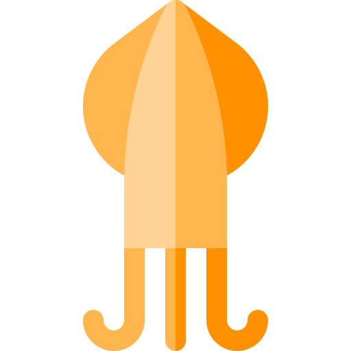 Squid Basic Rounded Flat icon
