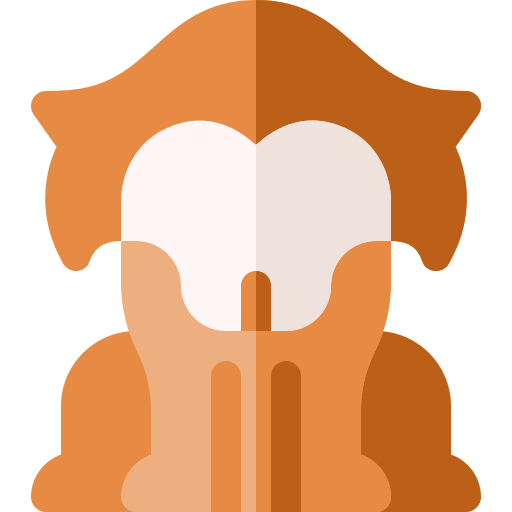 lobo Basic Rounded Flat icono