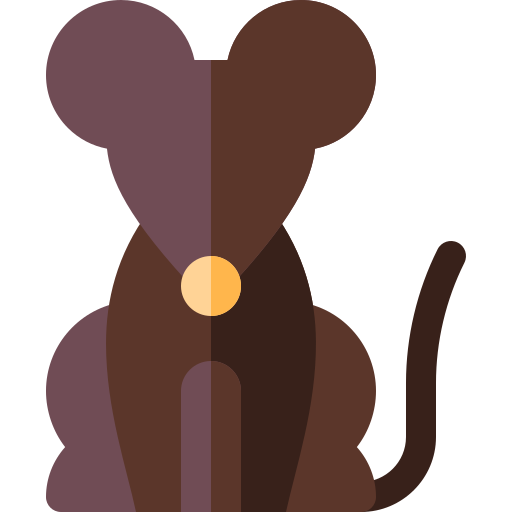 쥐 Basic Rounded Flat icon