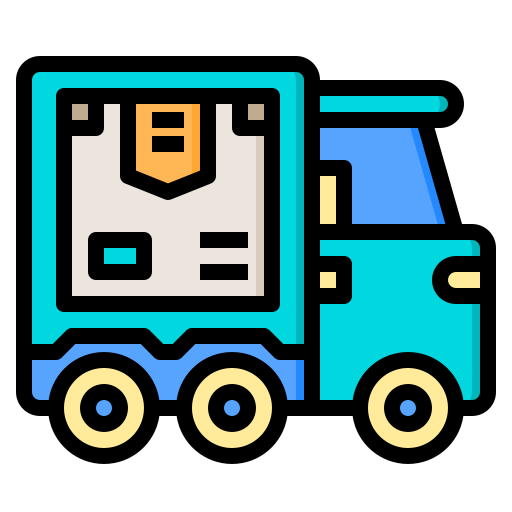 Truck Phatplus Lineal Color icon