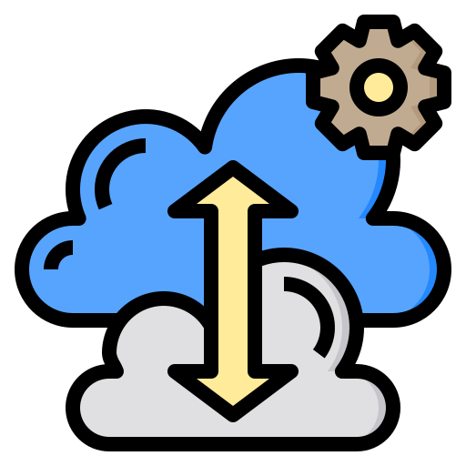 chmura Phatplus Lineal Color ikona