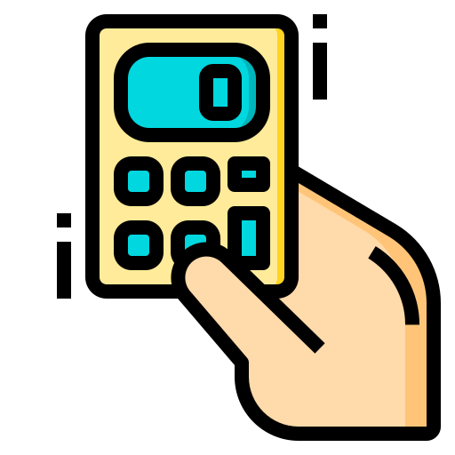 calculador Phatplus Lineal Color icono
