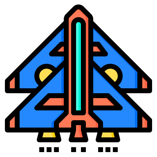 Rocket Phatplus Lineal Color icon