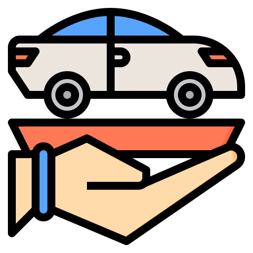 carro Phatplus Lineal Color icono