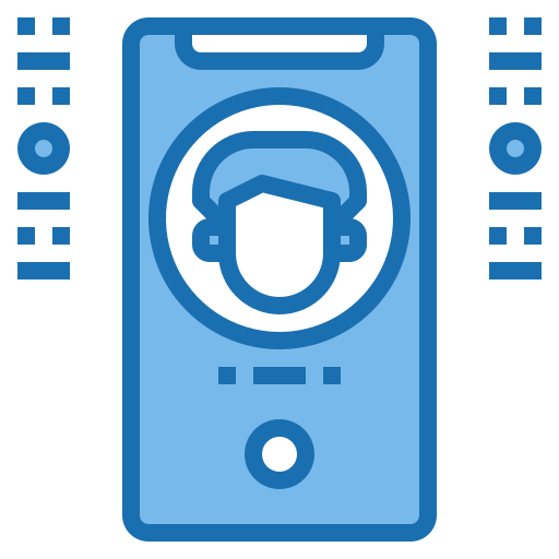 스캐닝 Phatplus Blue icon