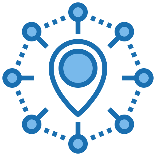 장소 Phatplus Blue icon
