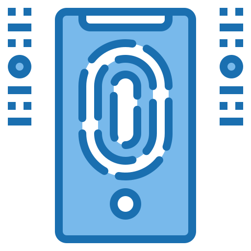 mobiltelefon Phatplus Blue icon