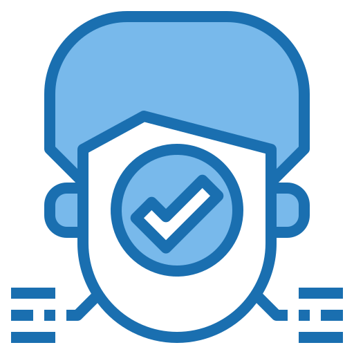 Authentication Phatplus Blue icon