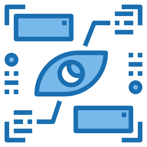 digitalização ocular Phatplus Blue Ícone