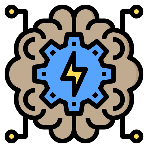 cervello Phatplus Lineal Color icona