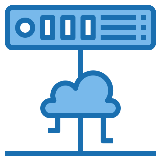 serwer w chmurze Phatplus Blue ikona