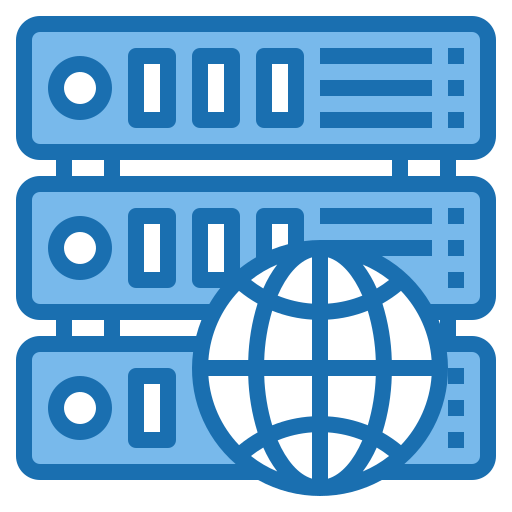 armazenamento do servidor Phatplus Blue Ícone