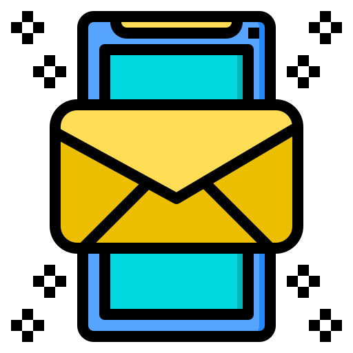 e-mail Phatplus Lineal Color ikona