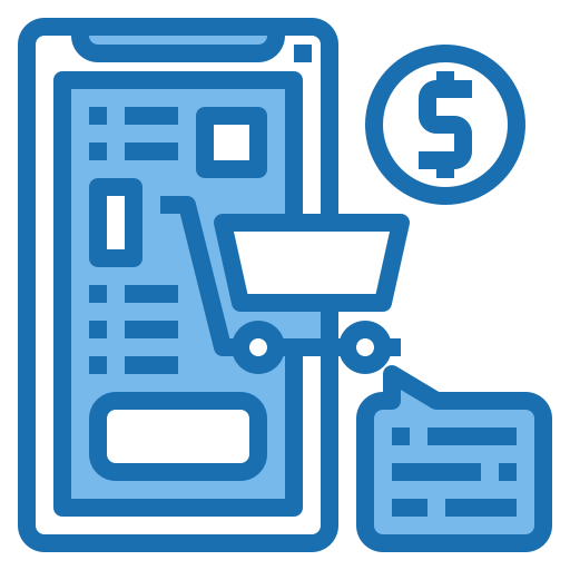 온라인 쇼핑 Phatplus Blue icon