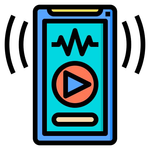 Music player Phatplus Lineal Color icon