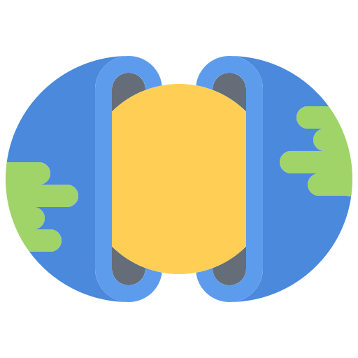 núcleo Coloring Flat icono