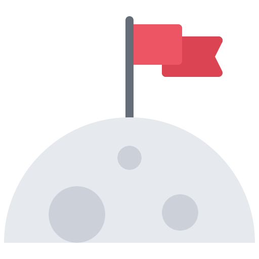 Flag Coloring Flat icon