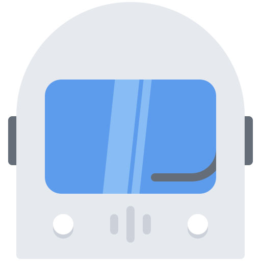 helm Coloring Flat icoon