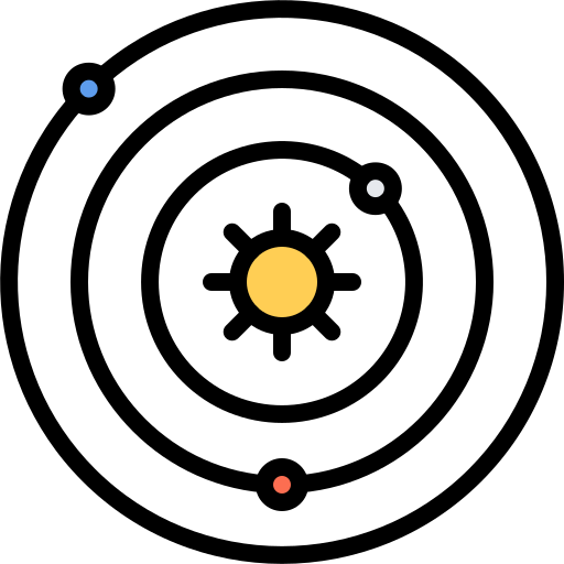 Солнечная система Coloring Color иконка