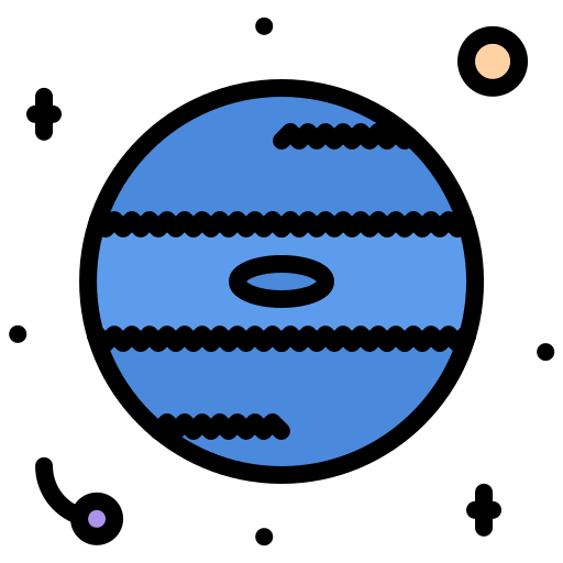 neptun Coloring Color icon