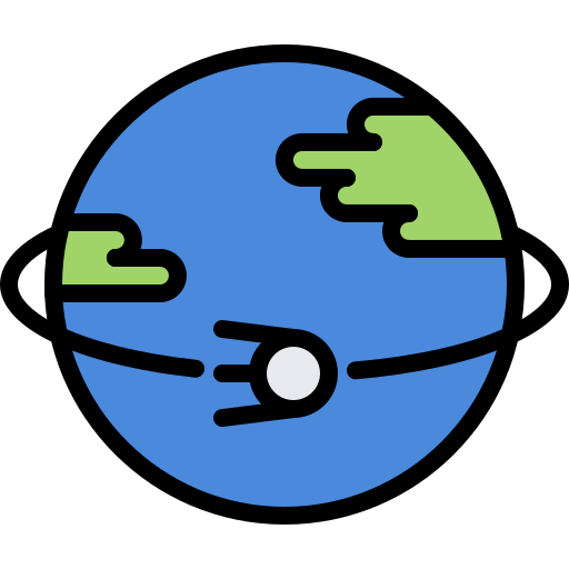 Earth Coloring Color icon